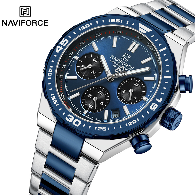 Luxury Watch Face - NAVIFORCE modny zegarek dla mężczyzn wysokiej