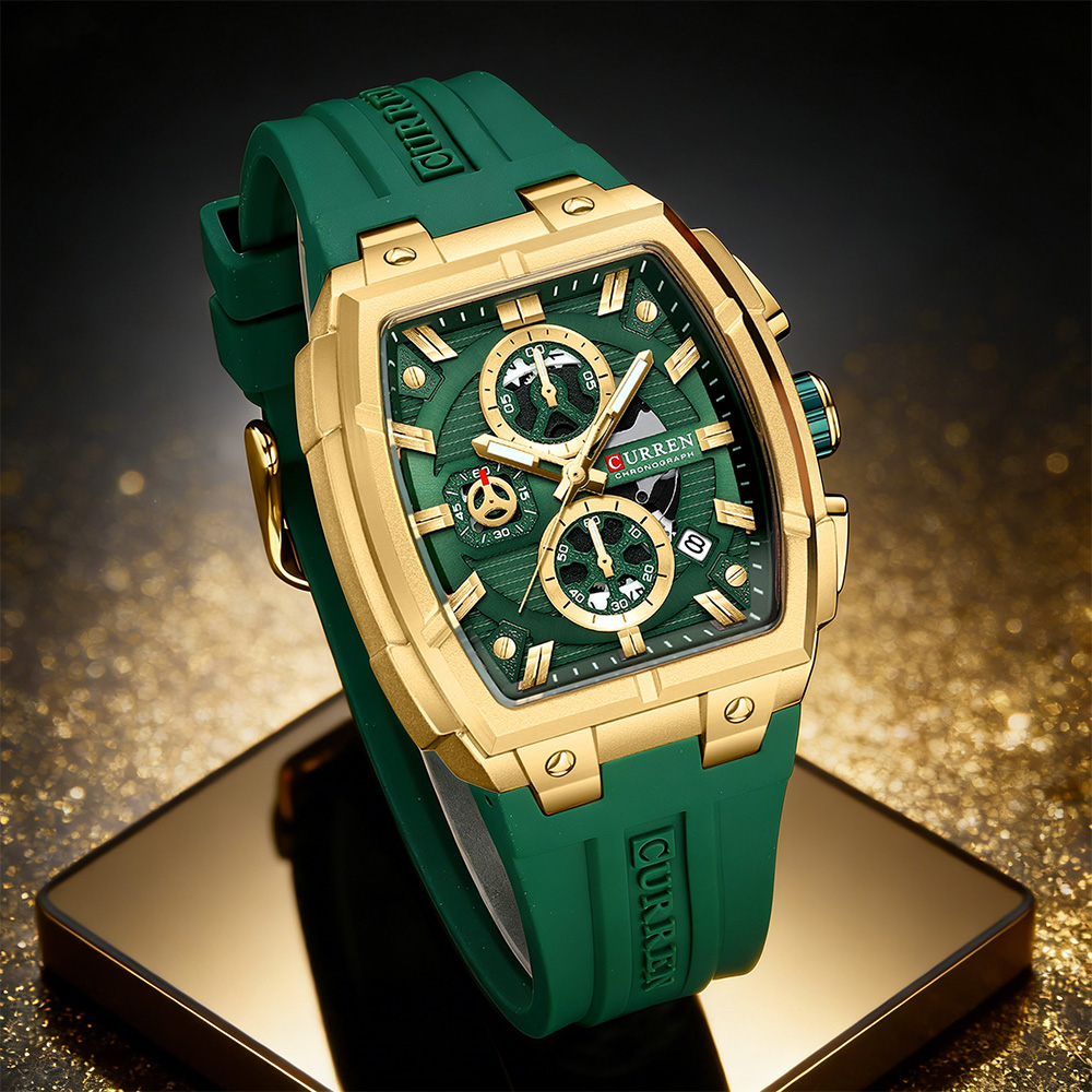 Luxury Watch Quality - CURREN Luksusowy Zegarek Męski Vintage Sportowy