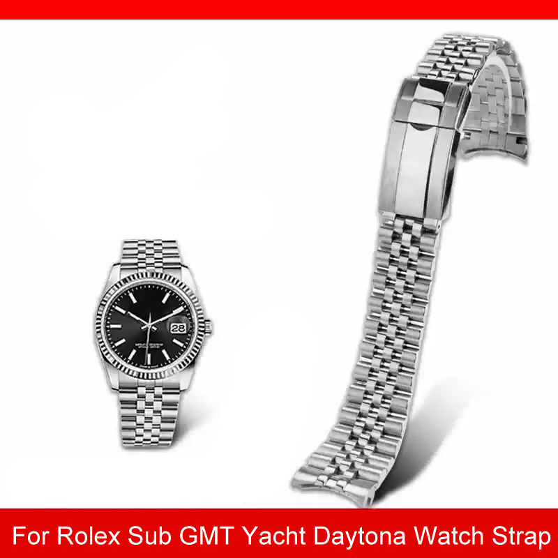 Luxury Watch Rolex - 316L Jubileuszowa bransoletka do zegarka dla