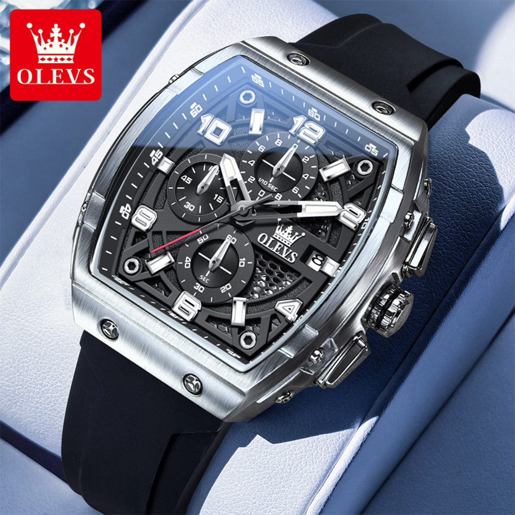 Luxury Watch Exhibition - OLEVS Męskie Zegarki 2976 Luksusowy Modny