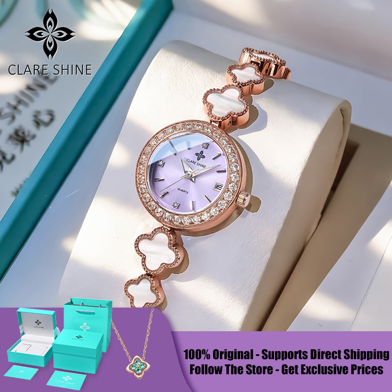 Luxury Watch Usa - CLARE SHINE 7701 Seria Lucky Mały
