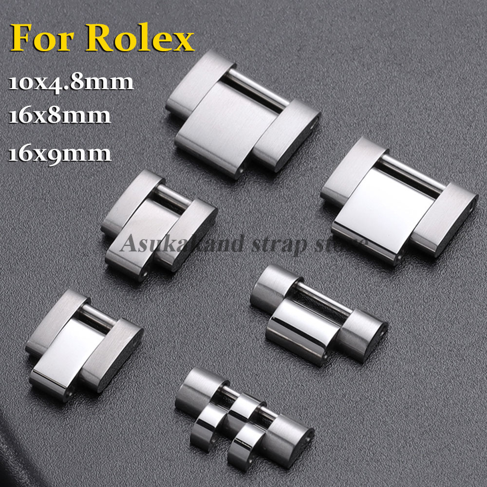 Luxury Watch Quality - Metalowe ogniwo przedłużające 16x8mm/16x9mm/10x4.8mm do paska