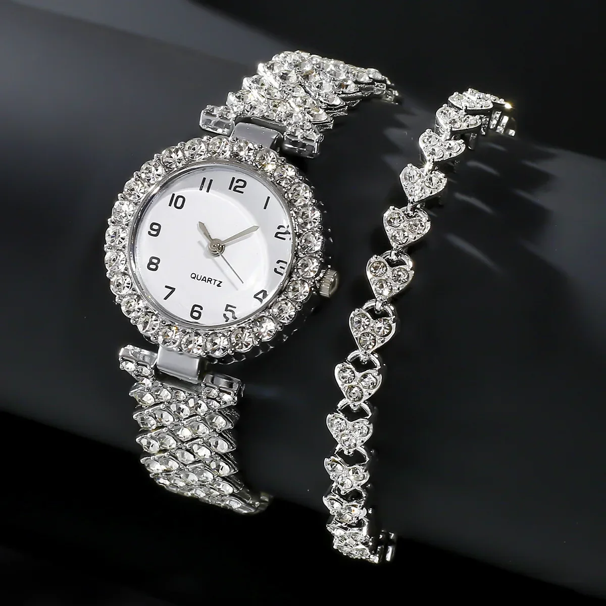 Luxury Women'S Watch - 1 szt./2 szt. Luksusowy Zestaw Zegarków