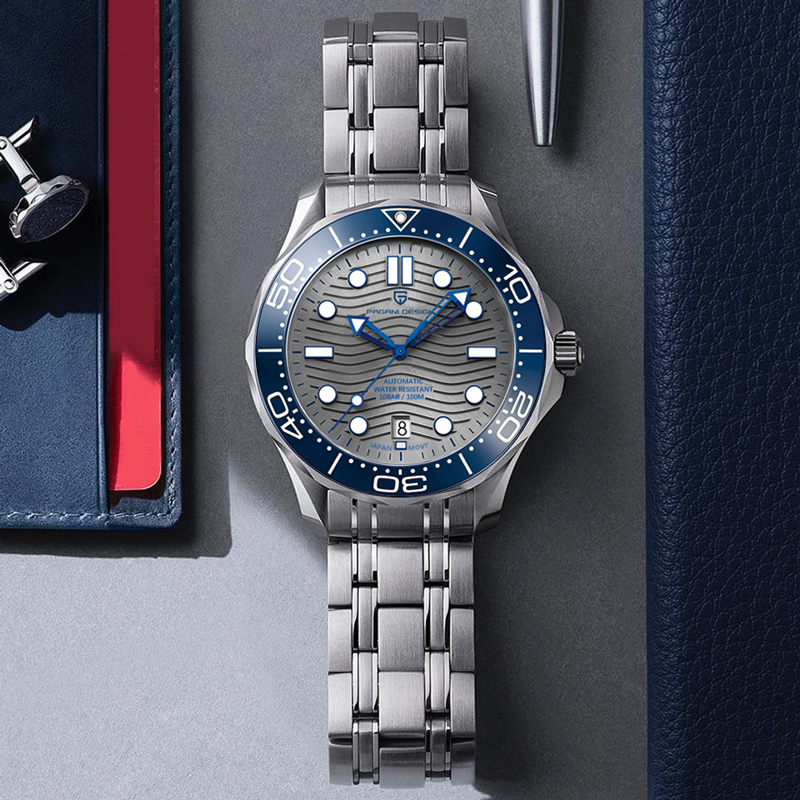 Omega Watch Seamaster - 2025 nowy PAGANI DESIGN PD1685 męskie