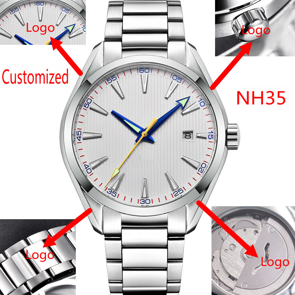 Luxury Watch Quality - Zegarki męskie automatyczne 41mm z własnym