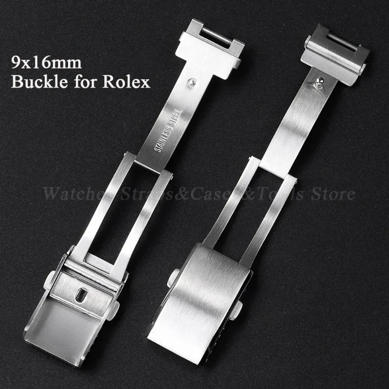 Luxury Watch Rolex - Solidna klamra ze stali nierdzewnej dla