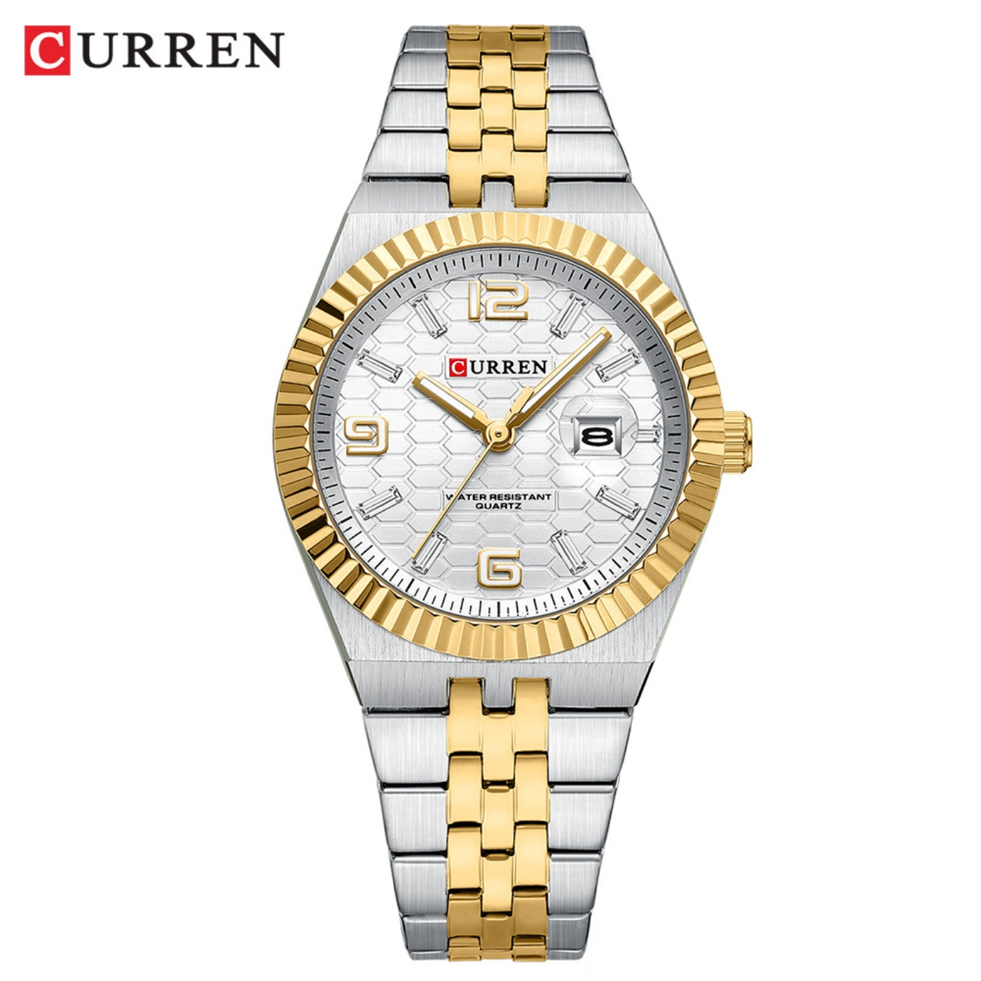 Luxury Watch Usa - Zegarek damski CURREN, analogowy, kwarcowy, wodoodporny,