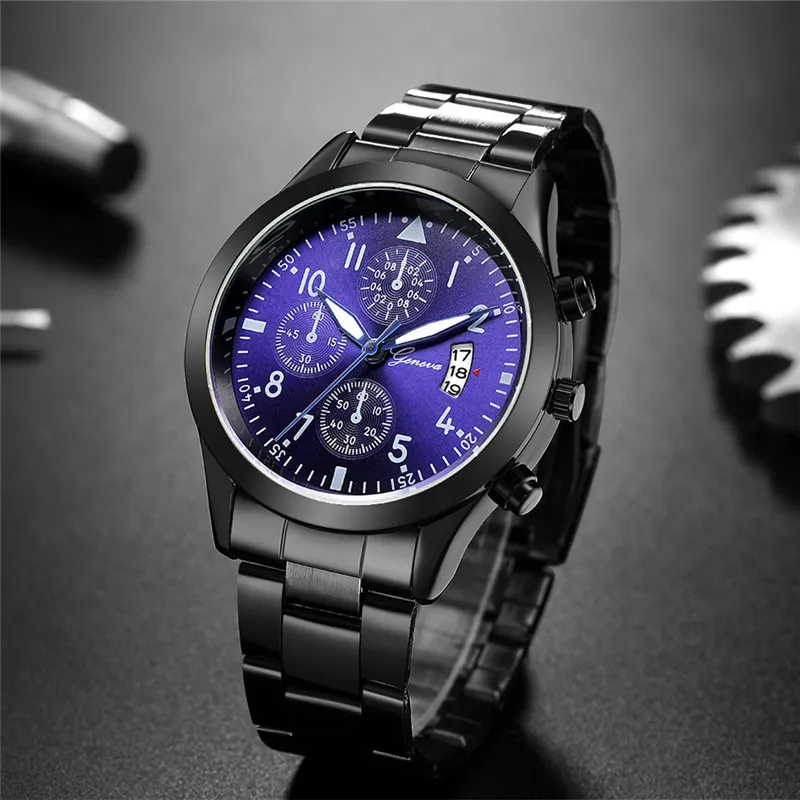 Luxury Watch Face - Genewa Zegarki Mężczyźni Luksusowe Zegarki Męskie