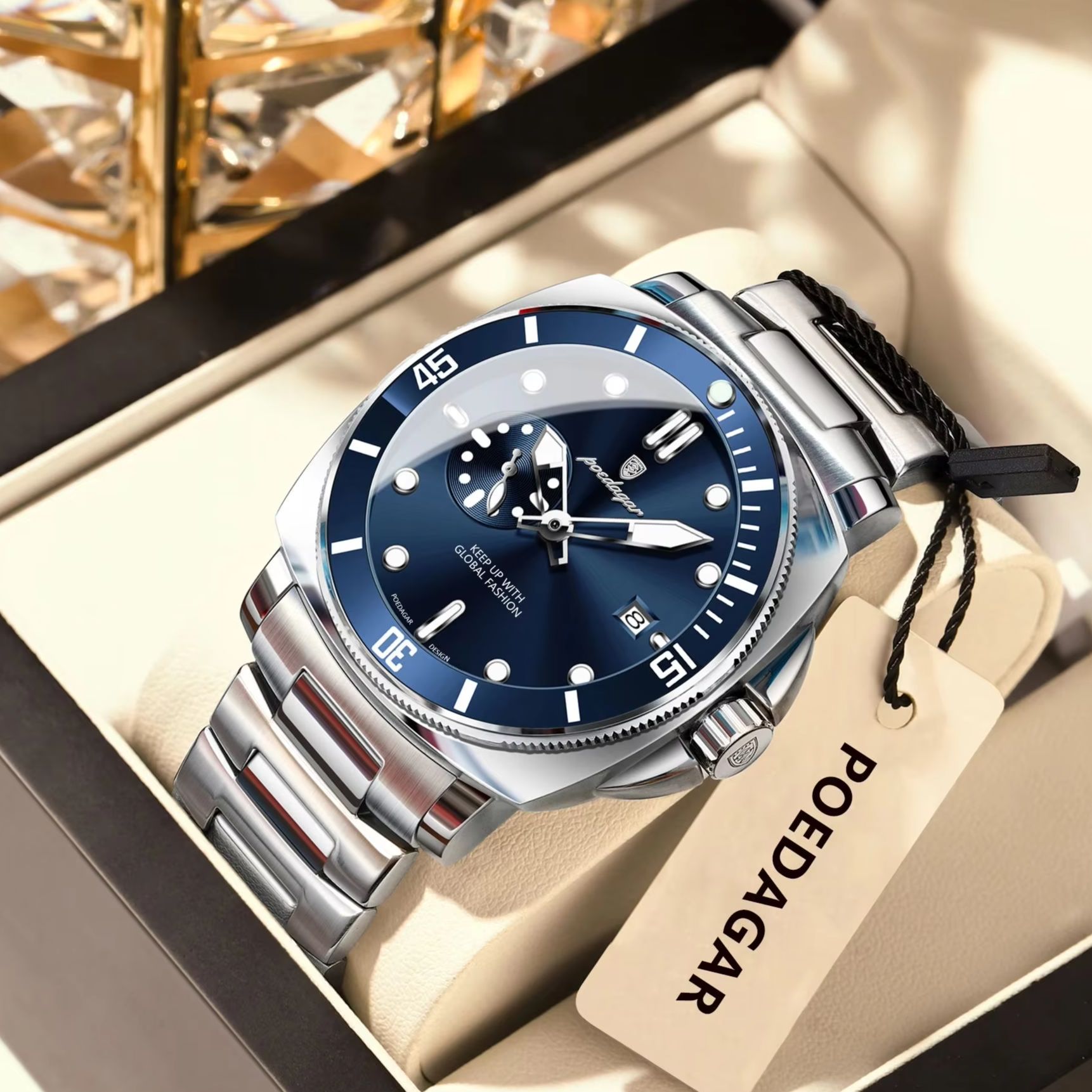 POEDAGAR Top Fashion Luksusowy – Luxury Watch Zone recenzja i cena