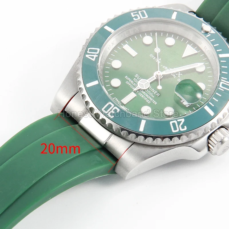 Zakrzywiona końcówka paska z w – Luxury Watch Rolex recenzja i cena
