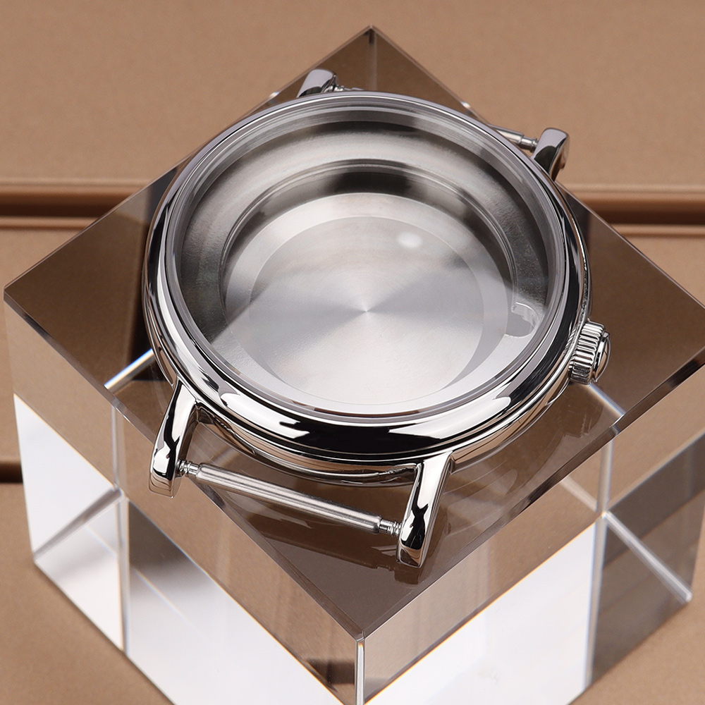 Srebrna obudowa zegarka 40MM,  – Luxury Watch Kit recenzja i cena