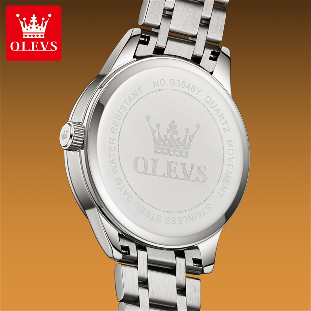 OLEVS Moon Phase męskie zegark – Luxury Watch Brand recenzja i cena