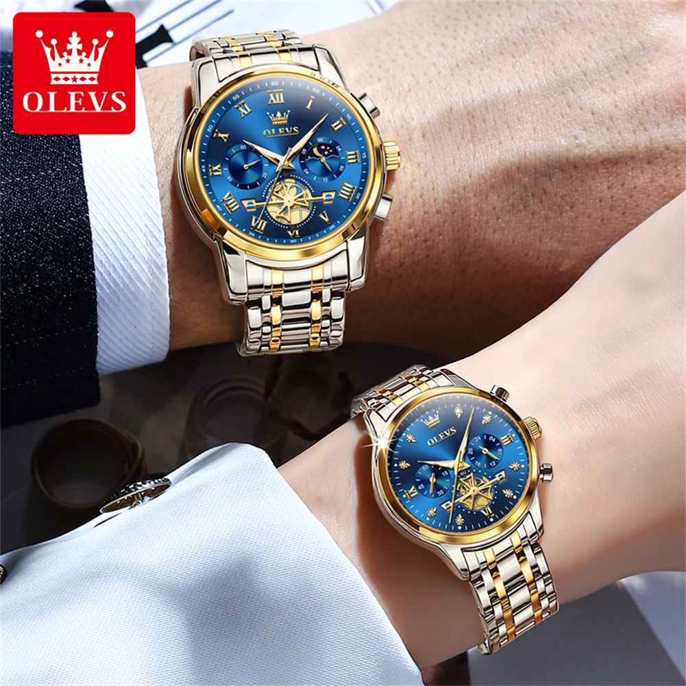 OLEVS Kwarcowy zegarek dla par – Luxury Watch Zone recenzja i cena