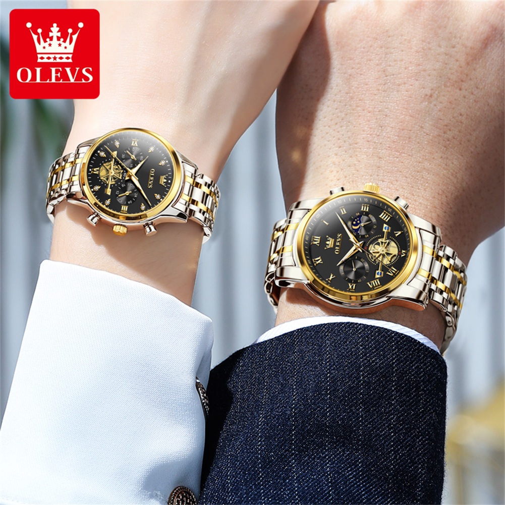 OLEVS Kwarcowy zegarek dla par – Luxury Watch Zone recenzja i cena