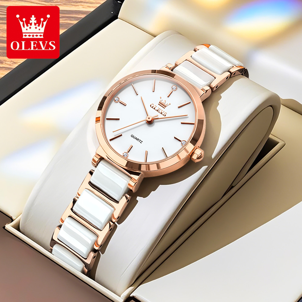 OLEVS Damski Zegarek 5877 Luks – Luxury Watch Brand recenzja i cena