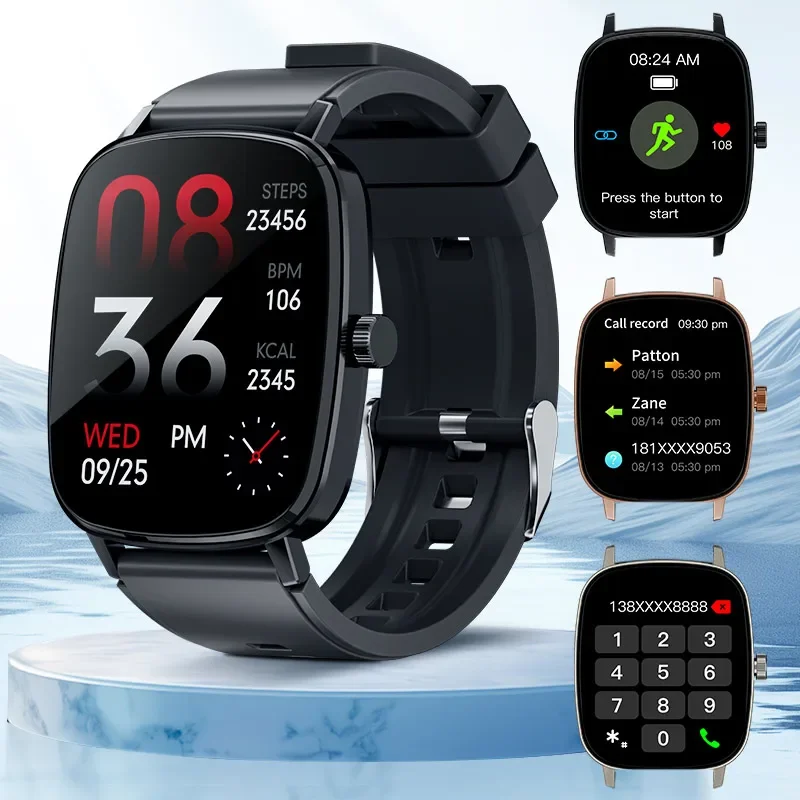 Elektroniczne smartwatche z fu – Luxury Watch On Rubber Strap recenzja i cena