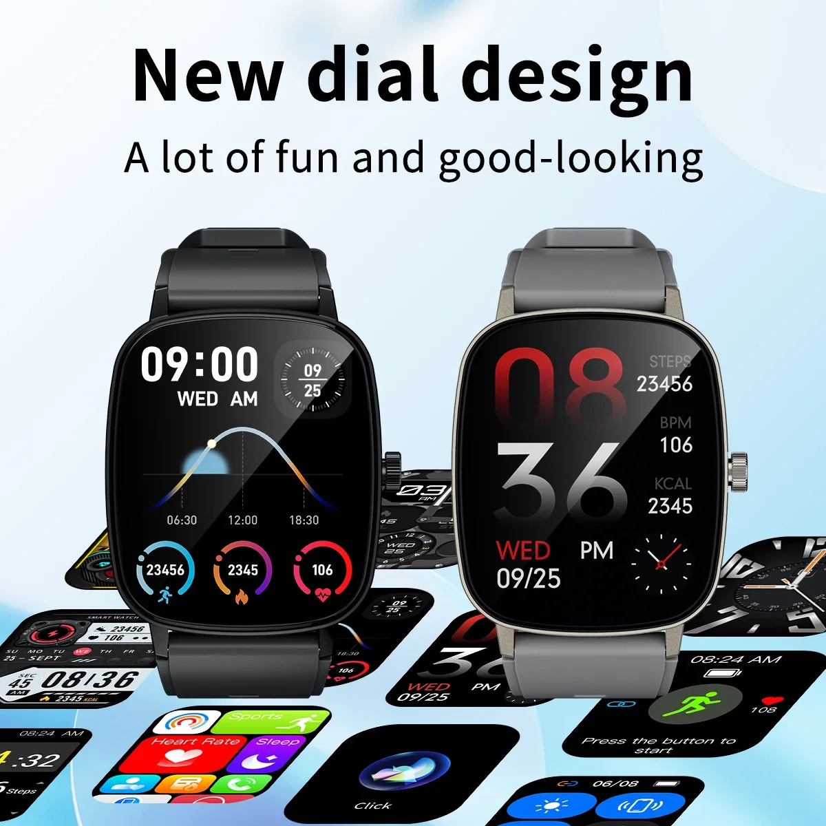Elektroniczne smartwatche z fu – Luxury Watch On Rubber Strap recenzja i cena