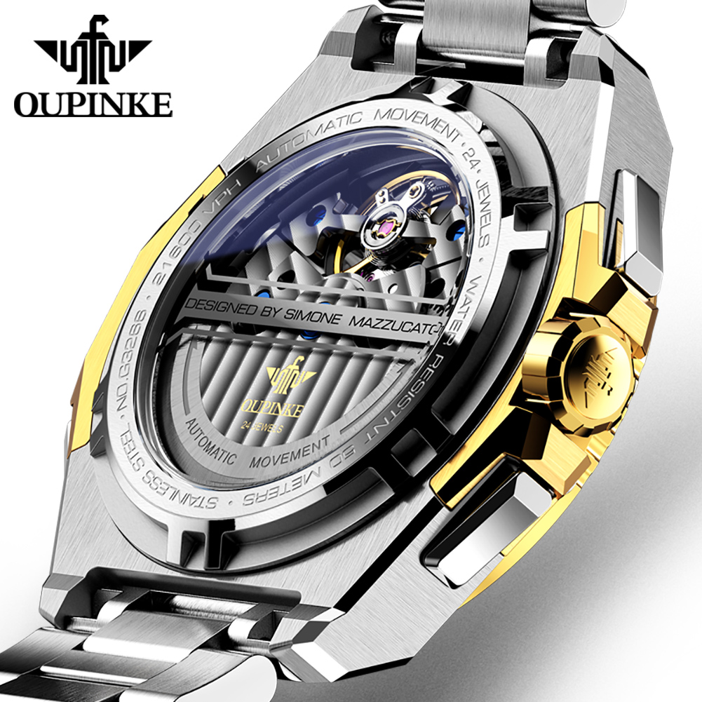 Zegarki męskie OUPINKE, luksus – Luxury Watch Brand recenzja i cena