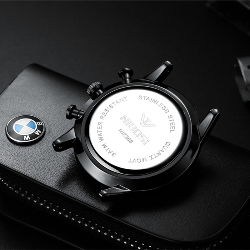 NIBOSI Modne Zegarki Męskie To – Luxury Watch Quality recenzja i cena