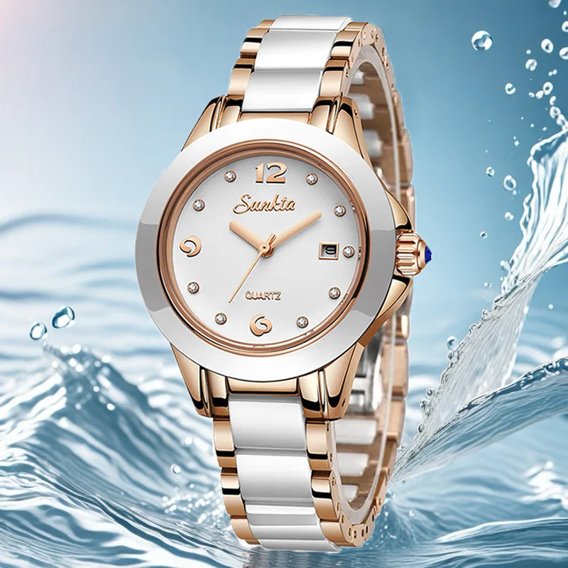 Zegarek damski Sunkta Fashion  – Luxury Women'S Watch recenzja i cena