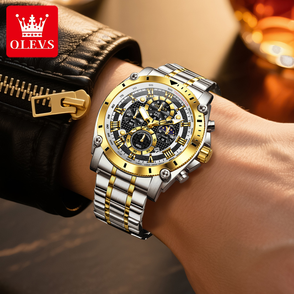 OLEVS 3689 Kwarcowy męski zega – Luxury Watch Zone recenzja i cena