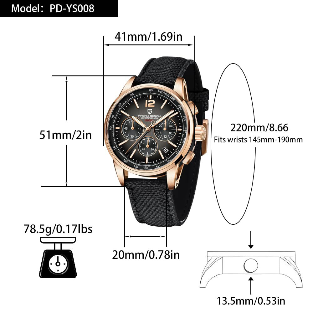 PAGANI DESIGN Nowy Męski Zegar – Luxury Watch Brand recenzja i cena