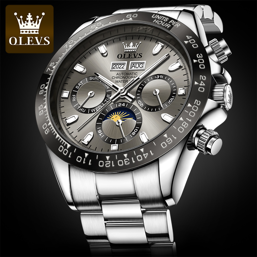 OLEVS 6654 luksusowy męski zeg – Omega Watch Seamaster recenzja i cena