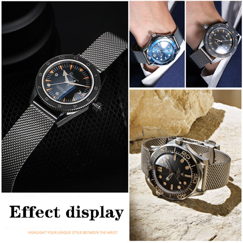 20mm 22mm solidna siatka ze st – Omega Watch Seamaster recenzja i cena