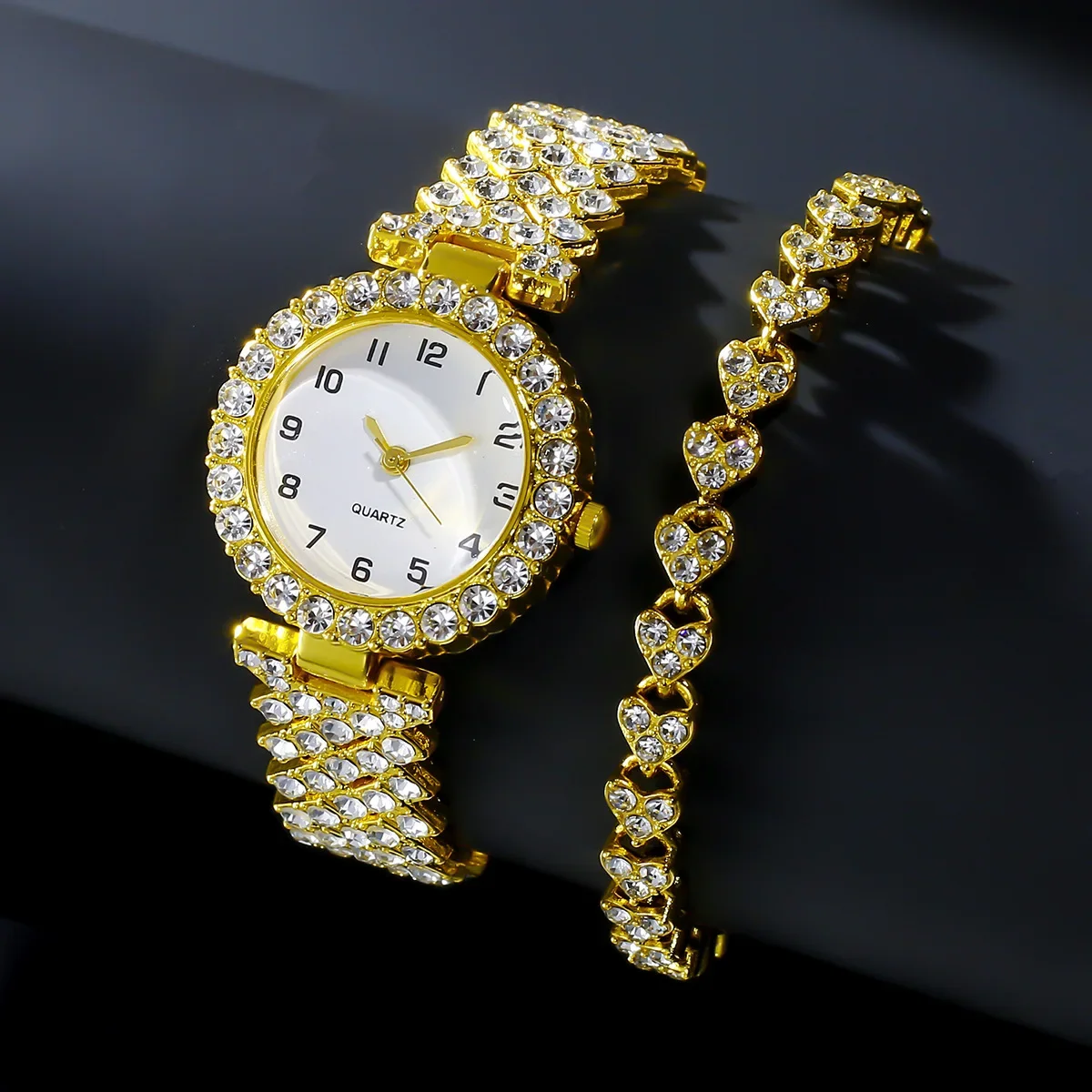 1 szt./2 szt. Luksusowy Zestaw – Luxury Women'S Watch recenzja i cena