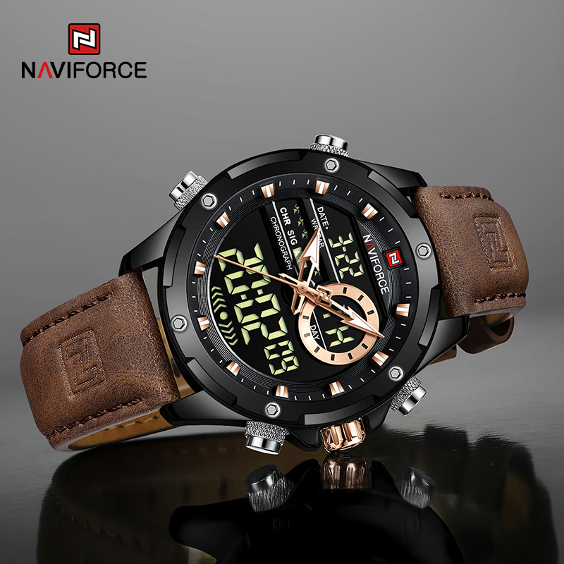 Nowe zegarki męskie NAVIFORCE, – Luxury Watch Zone recenzja i cena