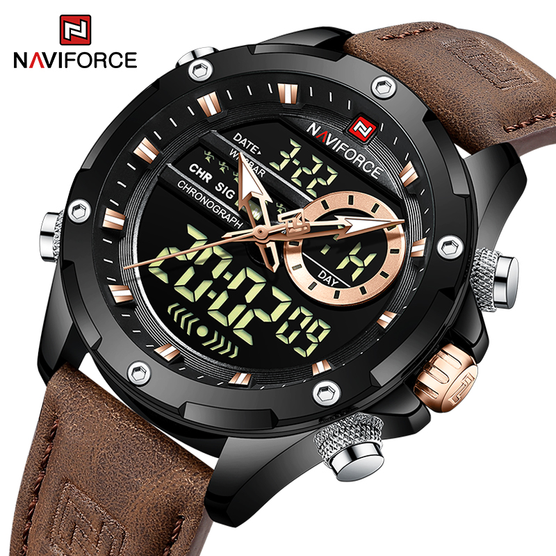 Nowe zegarki męskie NAVIFORCE, – Luxury Watch Zone recenzja i cena