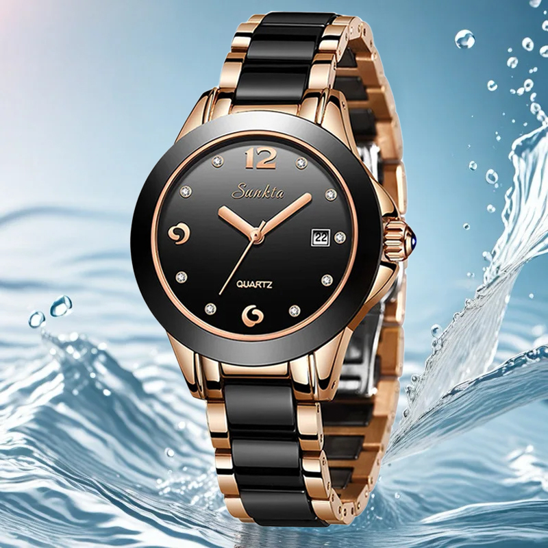 Zegarki damskie LIGE Sunkta, e – Luxury Women'S Watch recenzja i cena