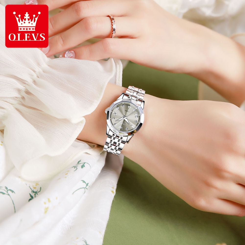 Zegarek OLEVS Damski Luksusowy – Luxury Watch Face recenzja i cena