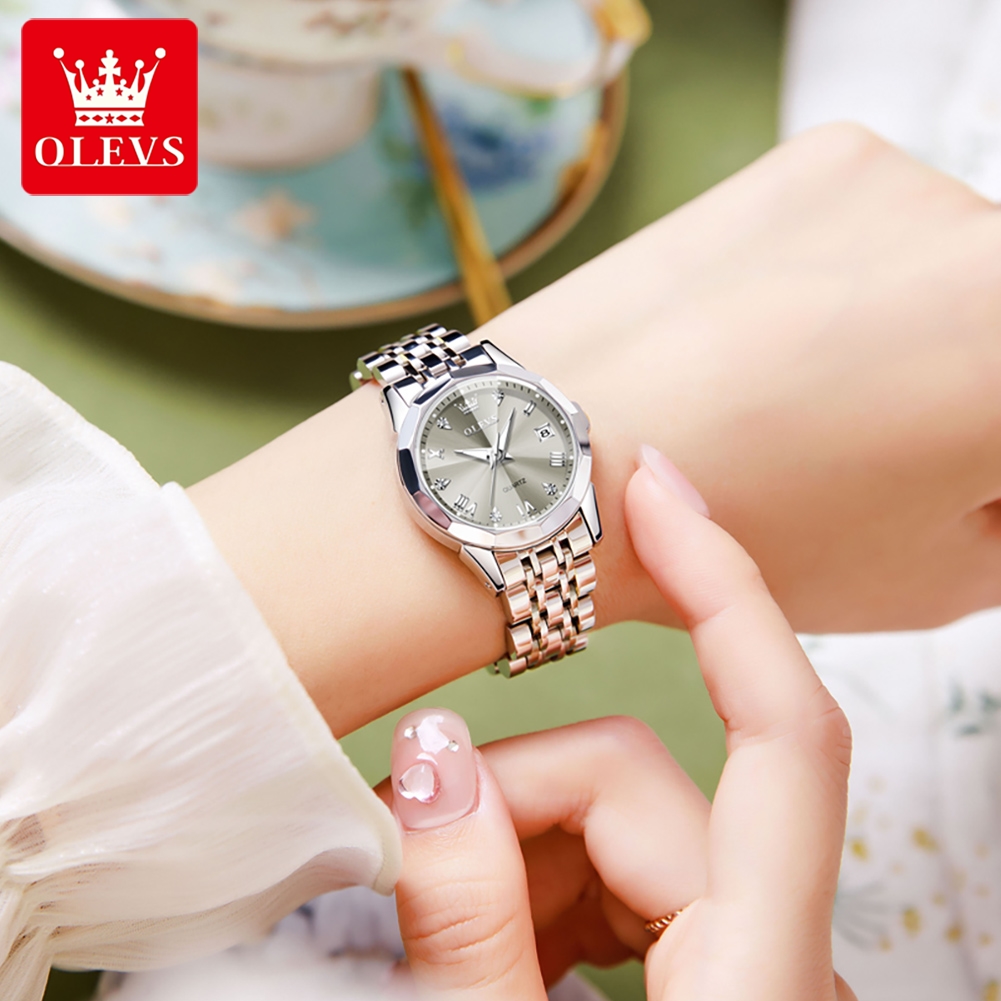 Zegarek OLEVS Damski Luksusowy – Luxury Watch Face recenzja i cena
